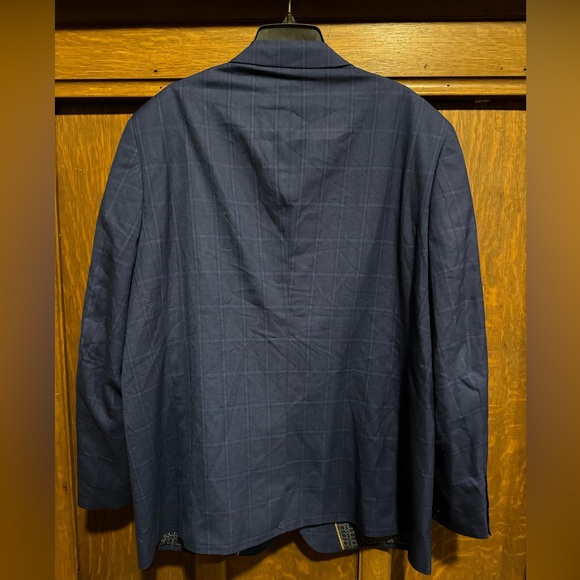 Johnny Bigg Marine Gianni Check 2B Suit Jacket Blazer, NEW, 46, 48 - Picture 8 of 8